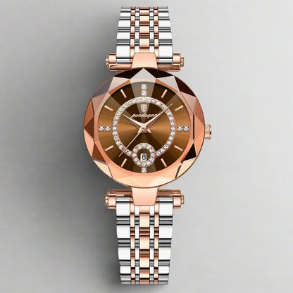 Luxury Watch For Women High-Quality Diamond Quartz Waterproof poedagar watch - Beri Collection 