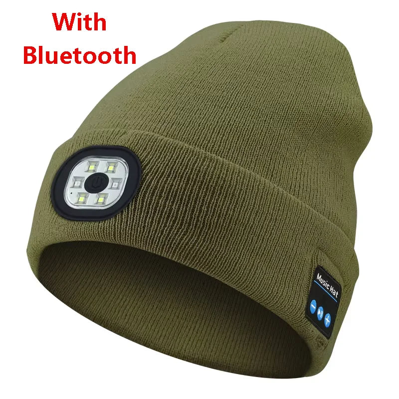 Wireless Bluetooth music knitted hat
