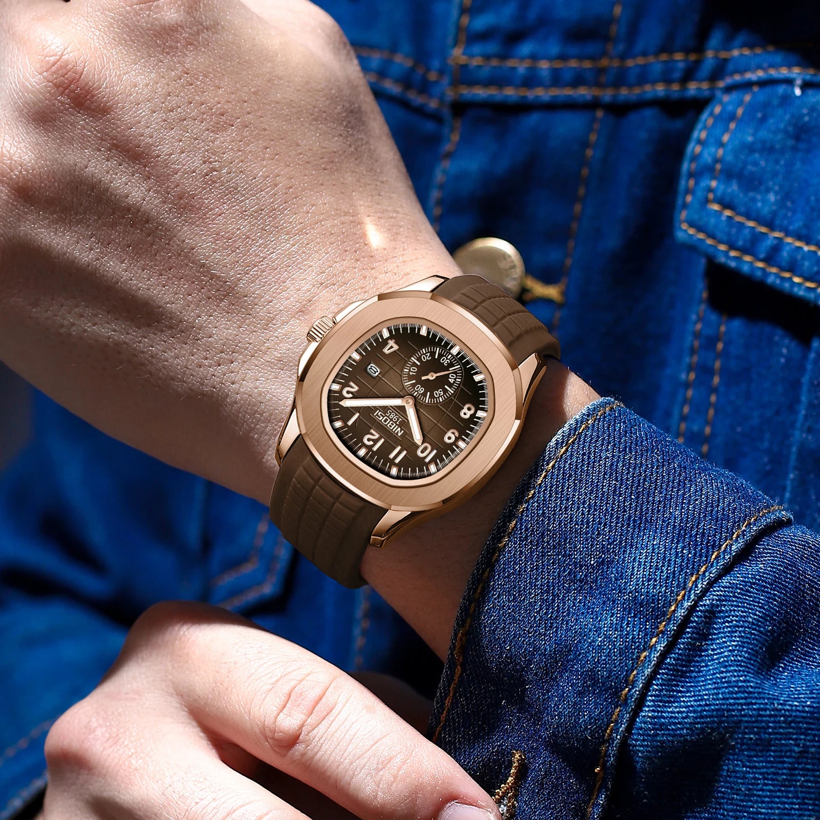 Luxury Waterproof Luminous Digital Quartz Watches
