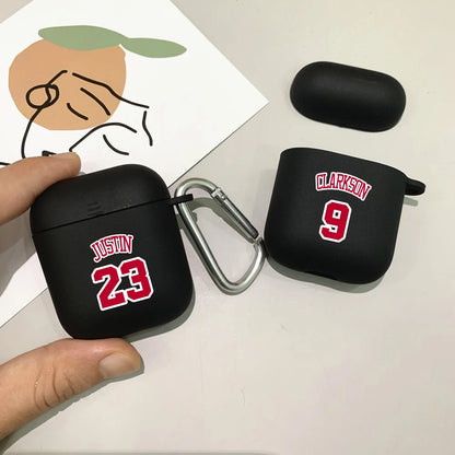 Soft Silicone Cover Logo Image Text Personalized Case for Air pods Pro - Beri Collection 