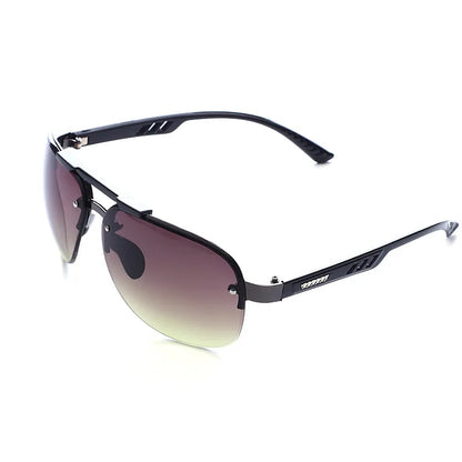 Sunglasses UV 400 Vintage Punk Rimless Rectangle Men Fashion Glasses Trendy Small Frame Sun Glasses Frameless Eyewear - Beri Collection 
