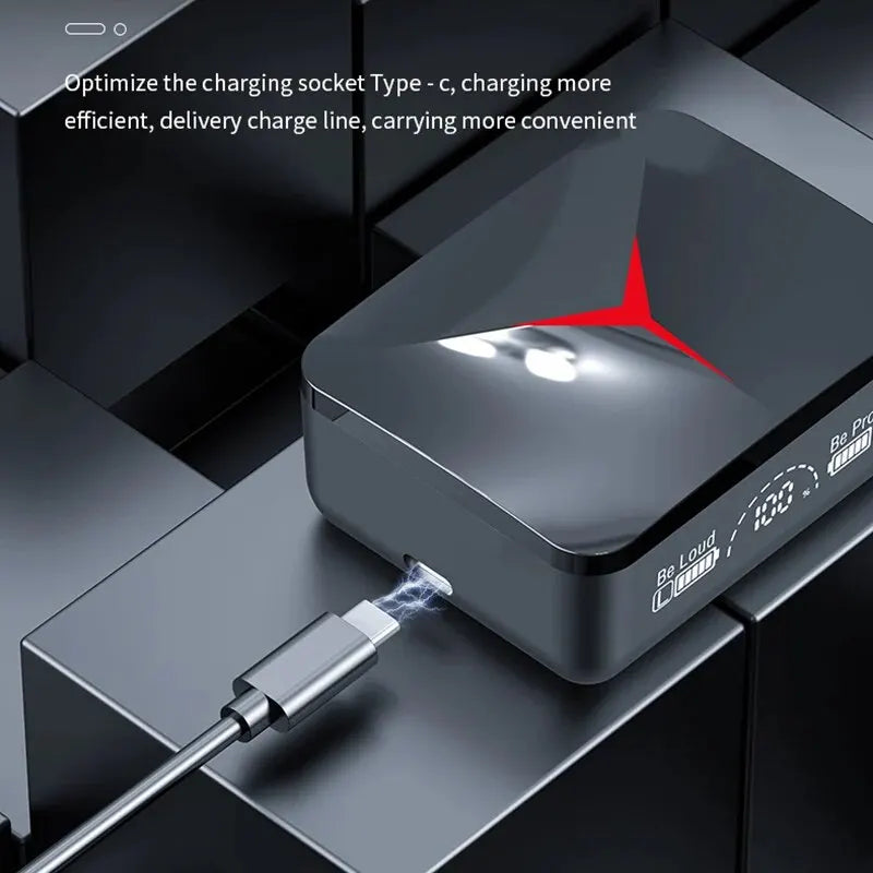 TWS M90 5.3 Sport Earbuds with Mic Wireless Headset For iPhone Xiaomi