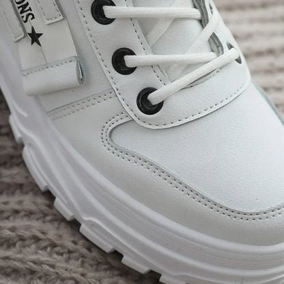 Winter Snow Boots for Women Casual High-top Shoes Warm Womens Sneakers Platform Ankle Boots Plus Size 45 Zapatillas De Mujer New - Beri Collection 