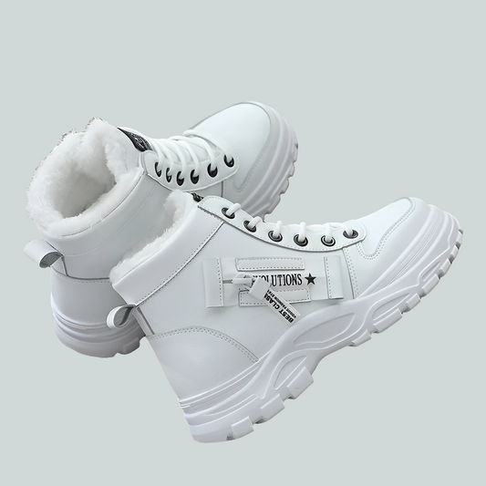 Winter Snow Boots for Women Casual High-top Shoes Warm Womens Sneakers Platform Ankle Boots Plus Size 45 Zapatillas De Mujer New - Beri Collection 