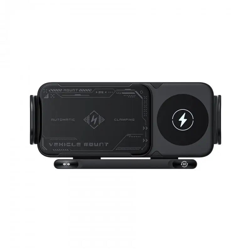 Wireless Fast Car Charger Mount Gravity Phone Holder For Automatic Rotating Phone Charging Stand