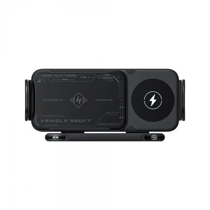 Wireless Fast Car Charger Mount Gravity Phone Holder For Automatic Rotating Phone Charging Stand - Beri Collection 