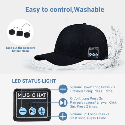 Hat with Bluetooth Speaker - Beri Collection 