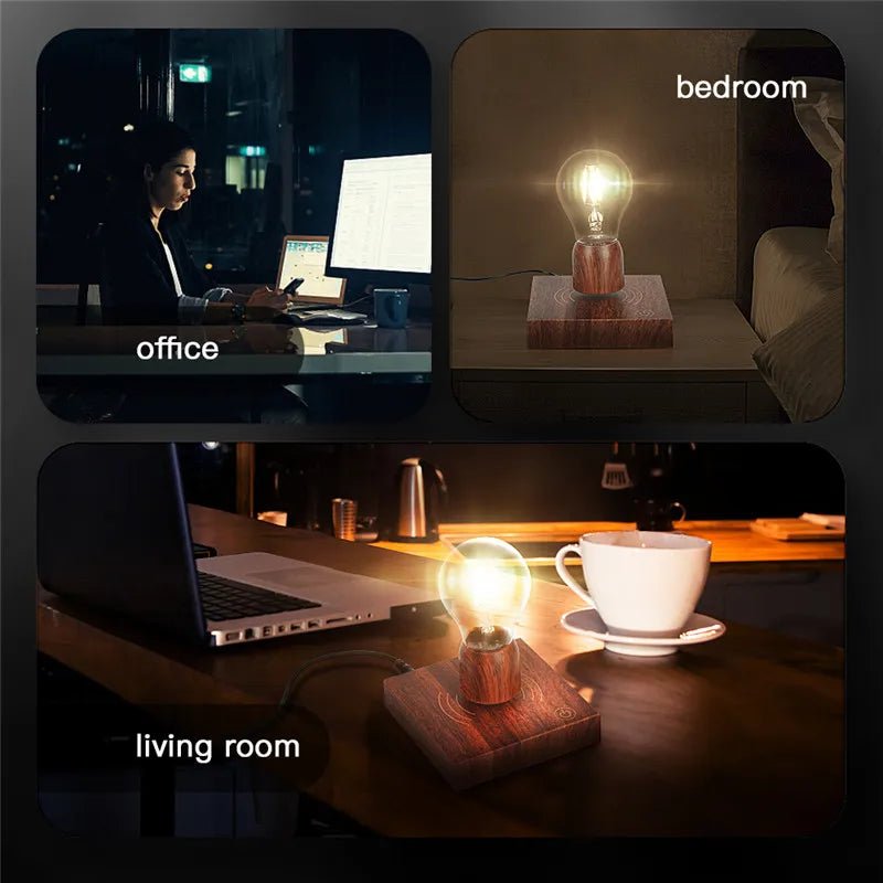 Levitation Light With Wireless Charging