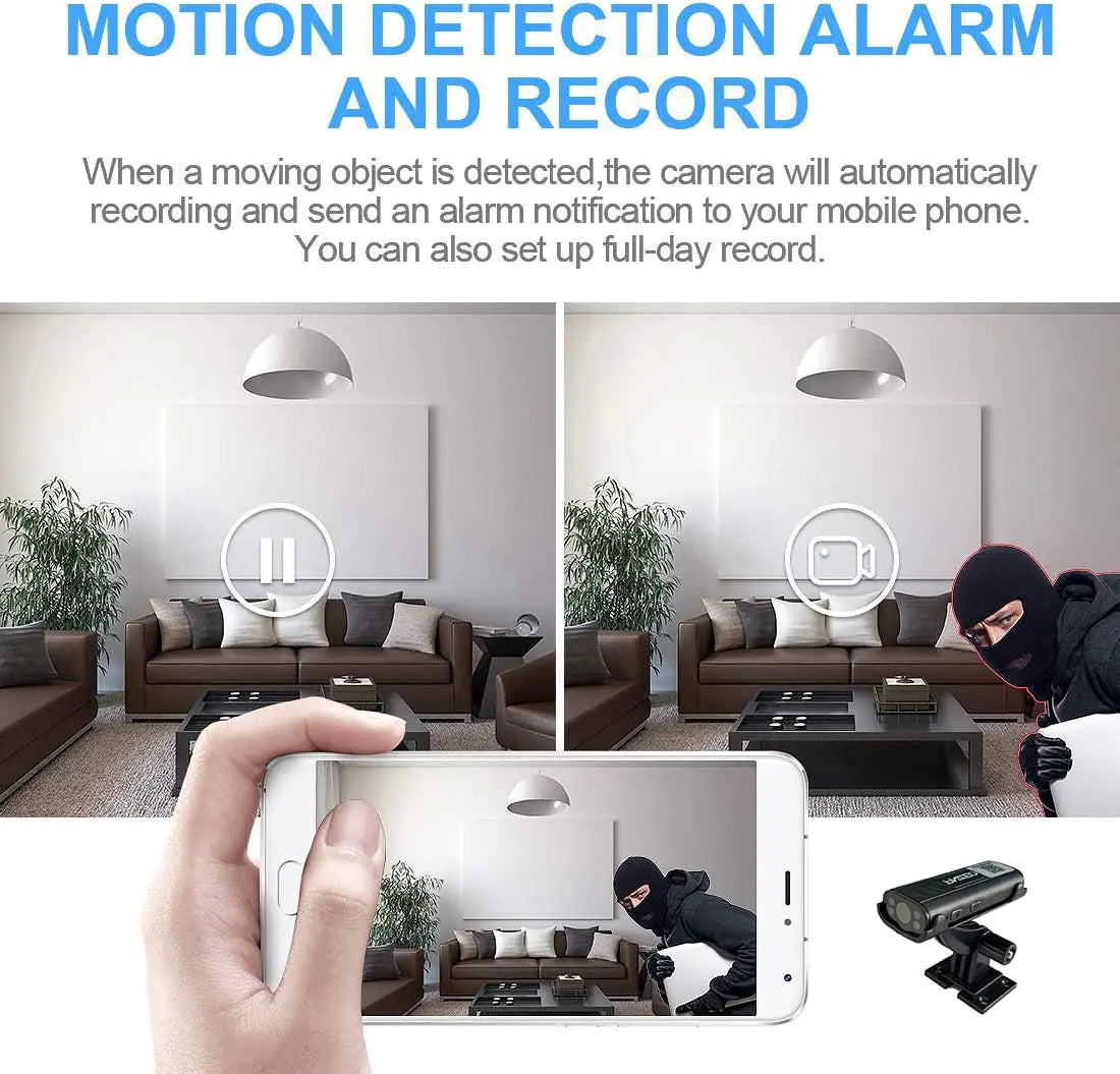 Wireless Wi-fi Security Hidden Camera