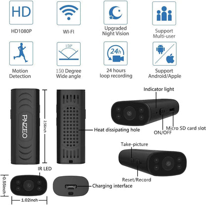 Wireless Wi-fi Security Hidden Camera - Beri Collection 